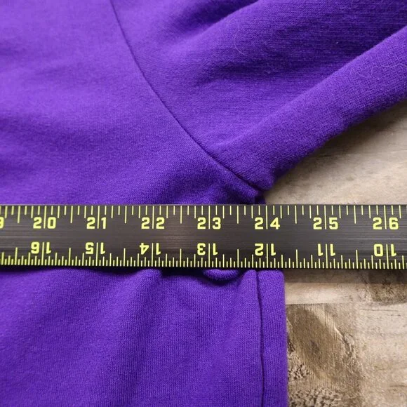 Minnesota Vikings Hoodie Men’s XL Purple Fanatics NFL Pullover Sweatshirt - Picture 4 of 10